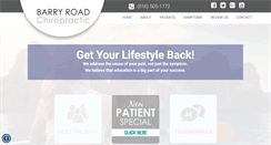 Desktop Screenshot of barryroadchiropractic.com