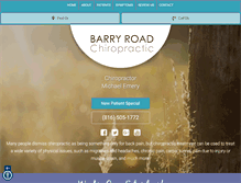 Tablet Screenshot of barryroadchiropractic.com